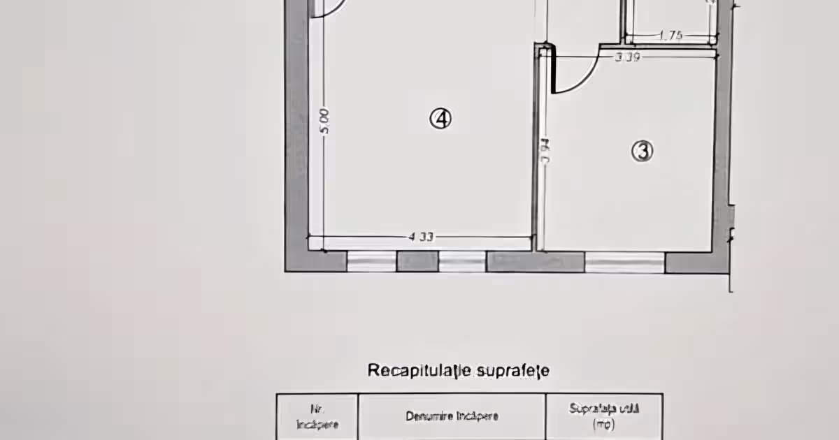 Apartament de vânzare cu 2 camere, mobilat în zona Pipera, Sector 1