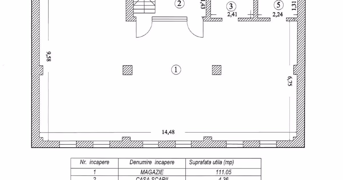 Proprietate specială de vânzare 126 mp în Mamaia-Sat