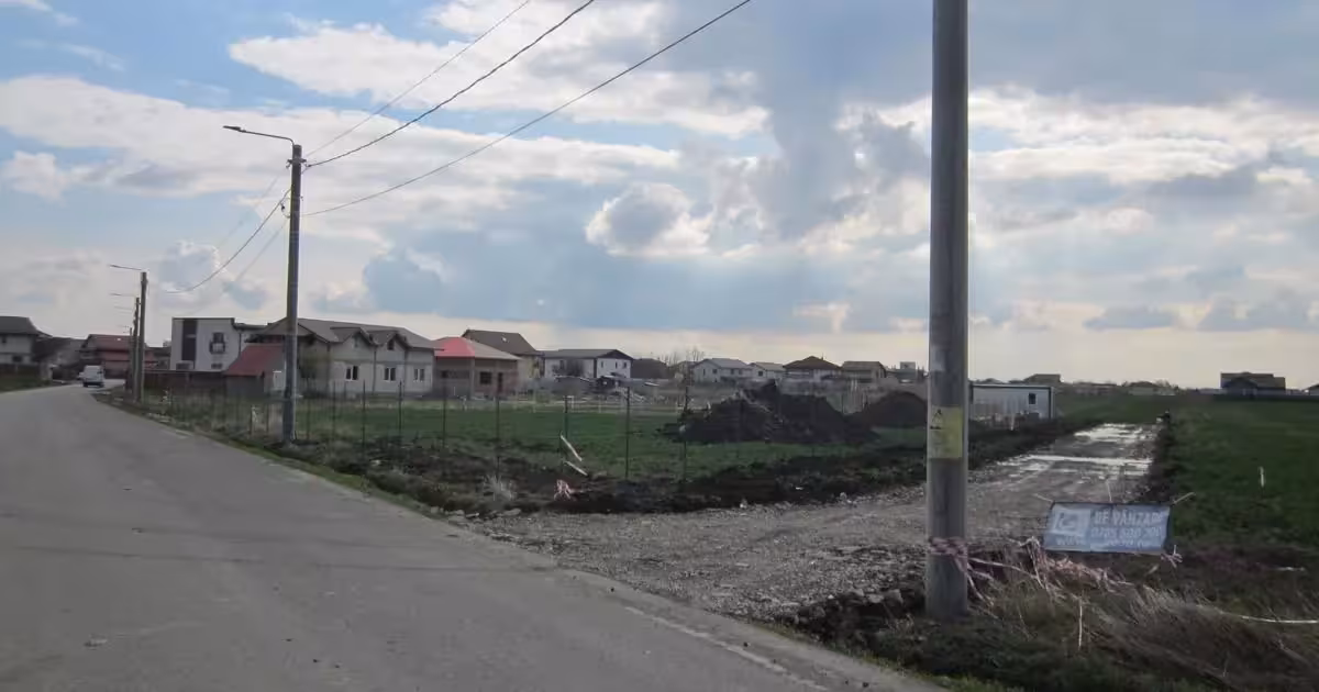 Teren Construcții intravilan de vânzare de 2314 mp, în Domnești