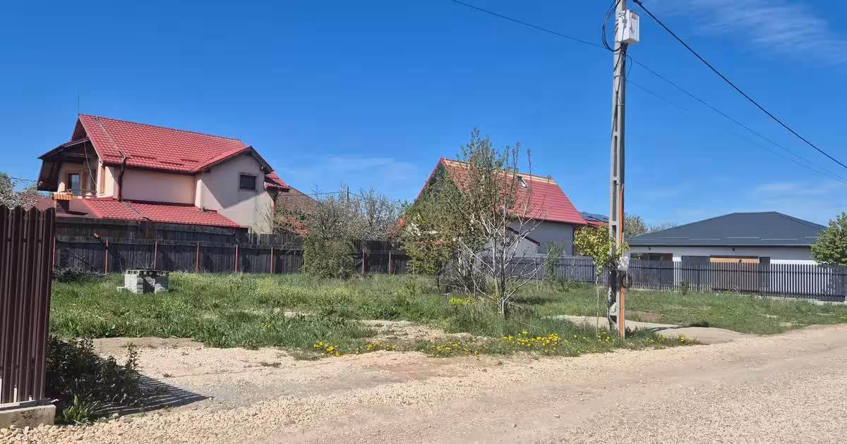 Teren Construcții intravilan de vânzare de 700 mp, în Bod
