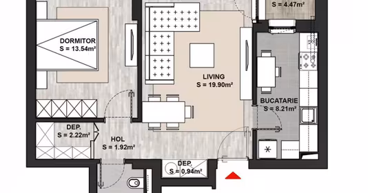 Apartament Dârste