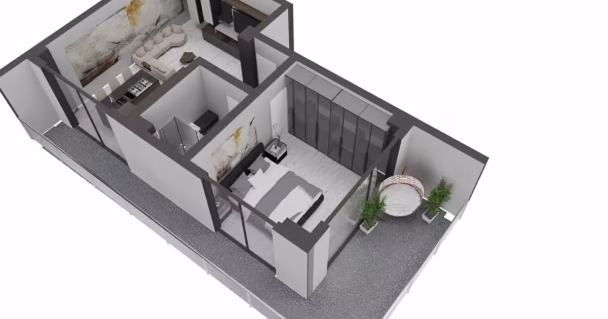 Apartament de vânzare cu 2 camere în Mamaia