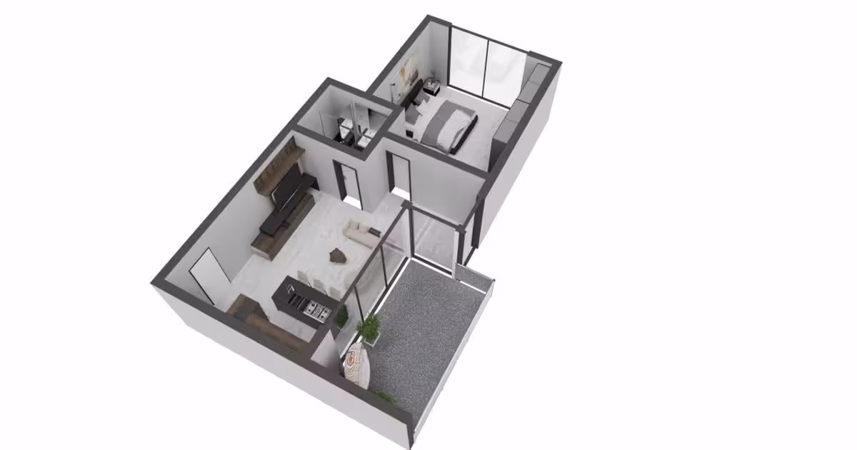 Apartament de vânzare cu 2 camere în Mamaia-Sat