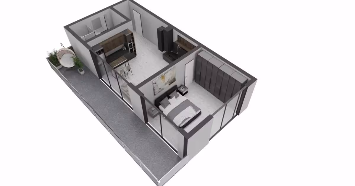 Apartament de vânzare cu 2 camere în Mamaia-Sat