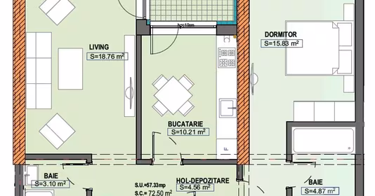 Apartament Tomis Nord