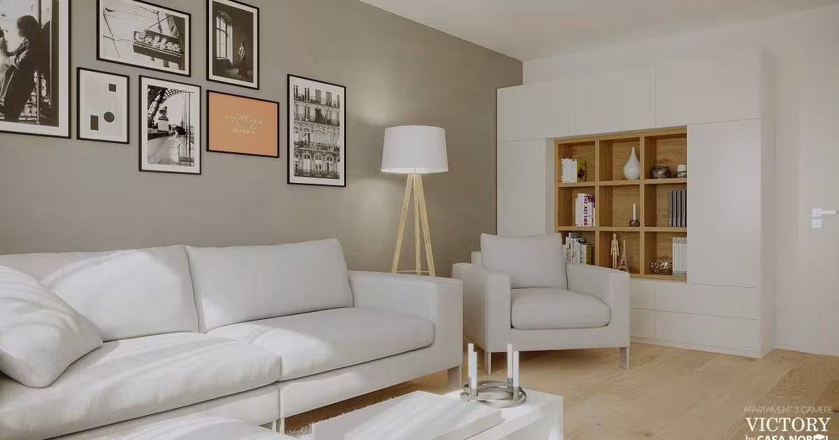 Apartament de vânzare cu 3 camere în zona Tractorul, Brașov