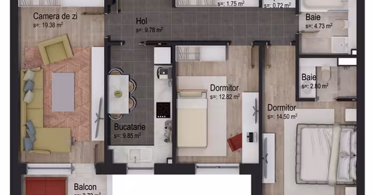 Apartament Tractorul