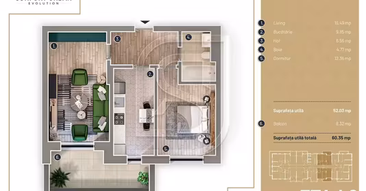 Apartament Rahova