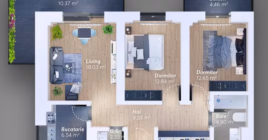 Apartament Militari