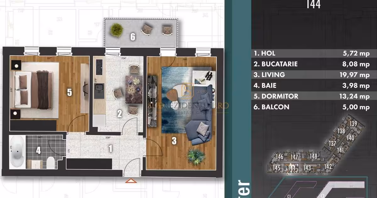 Apartament de vânzare cu 2 camere în zona Berceni, Sector 4