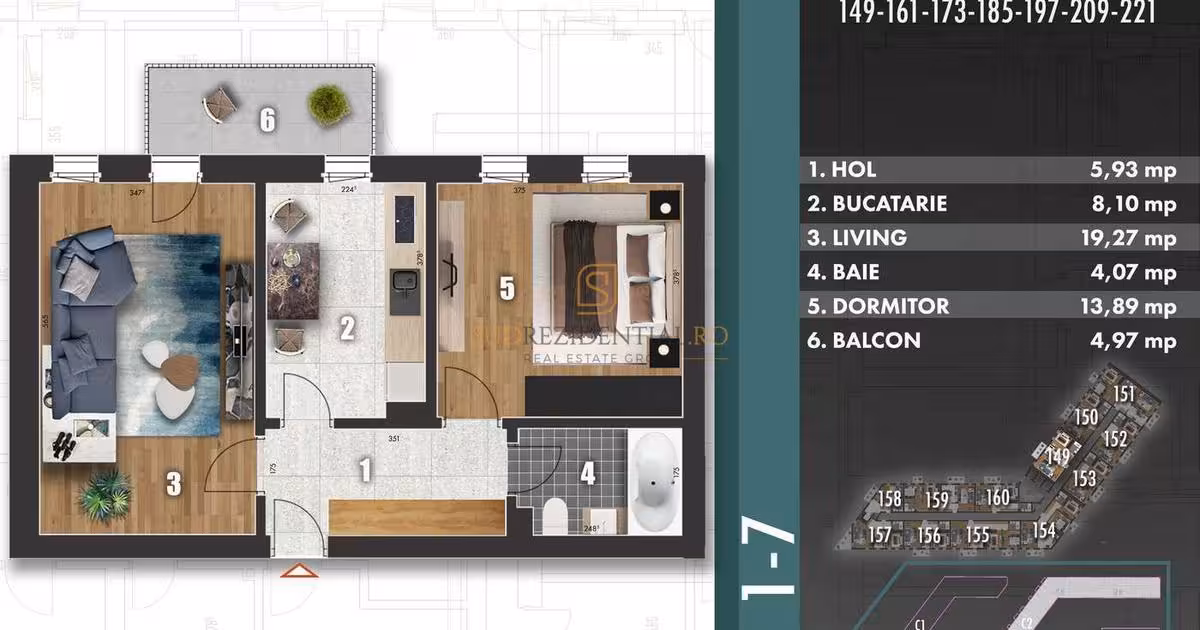 Apartament de vânzare cu 2 camere în zona Berceni, Sector 4