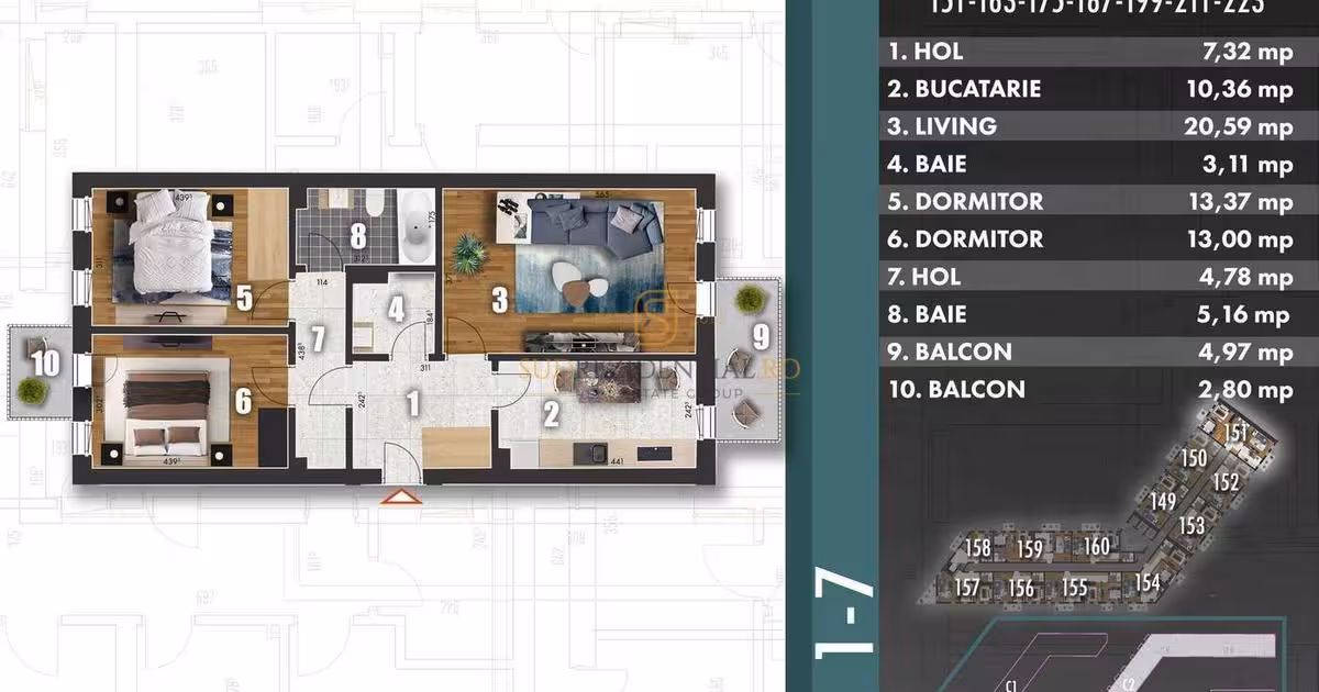 Apartament de vânzare cu 3 camere în zona Berceni, Sector 4
