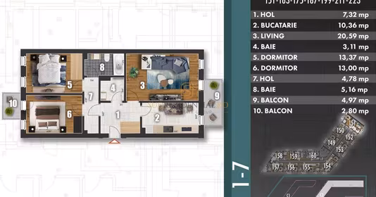 Apartament Berceni