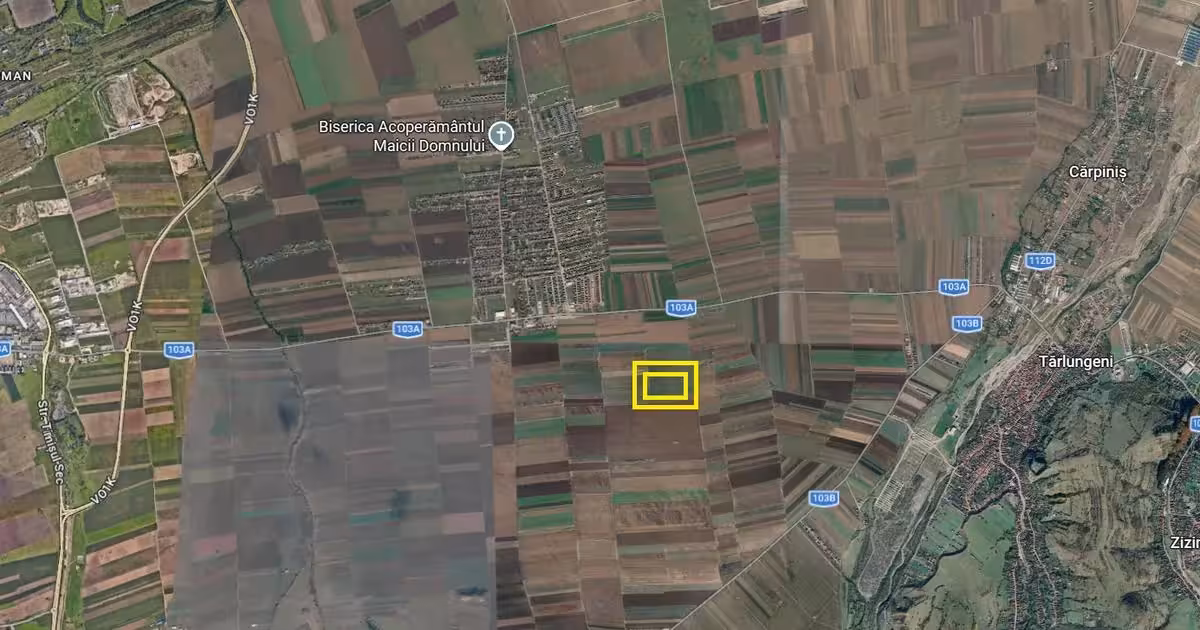 Teren agricol extravilan de vânzare de 7600 mp, în Săcele