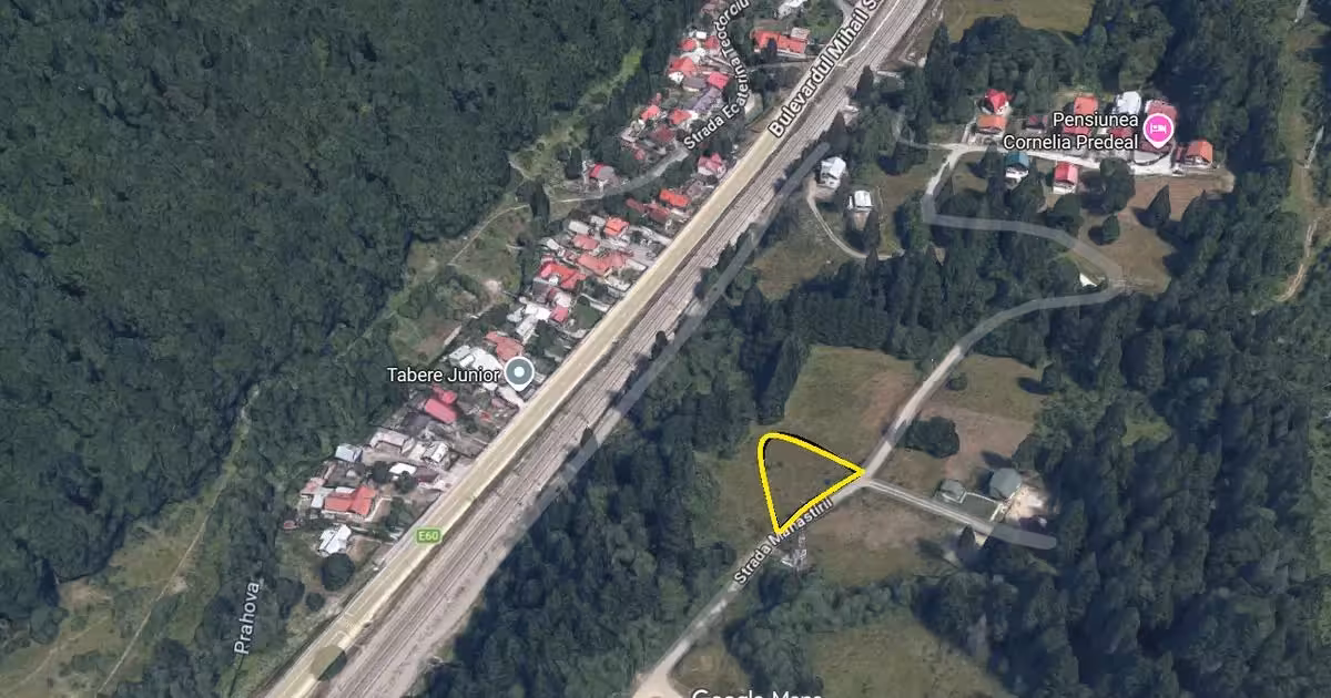 Teren Construcții intravilan de vânzare de 745 mp, în Predeal