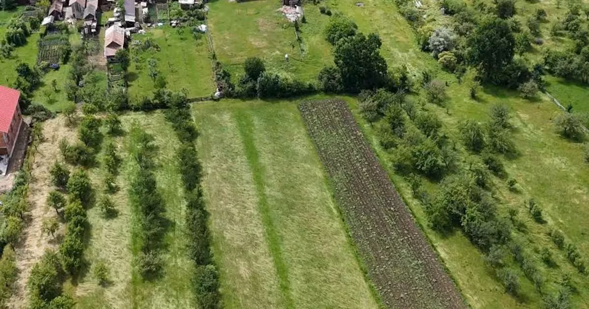 Teren intravilan de vânzare de 4122 mp, în Rusu Bârgăului