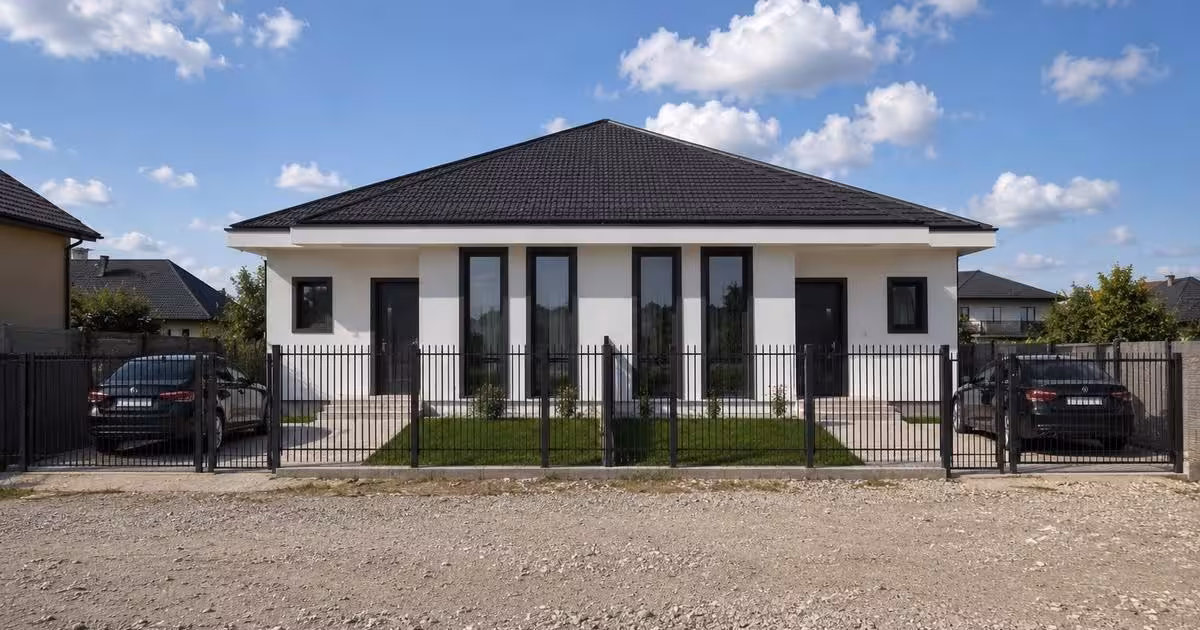 Duplex de vânzare cu 3 camere în Moșnița Nouă