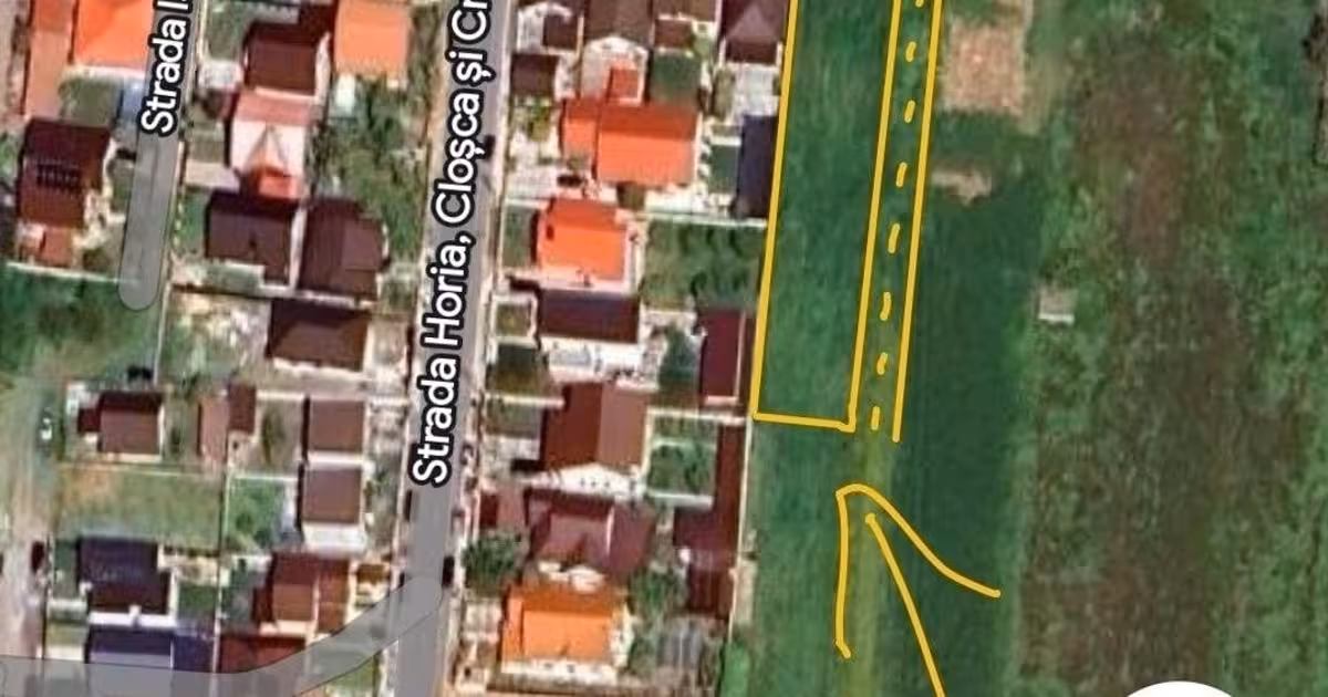 Teren de vânzare de 1000 mp, în Valu lui Traian