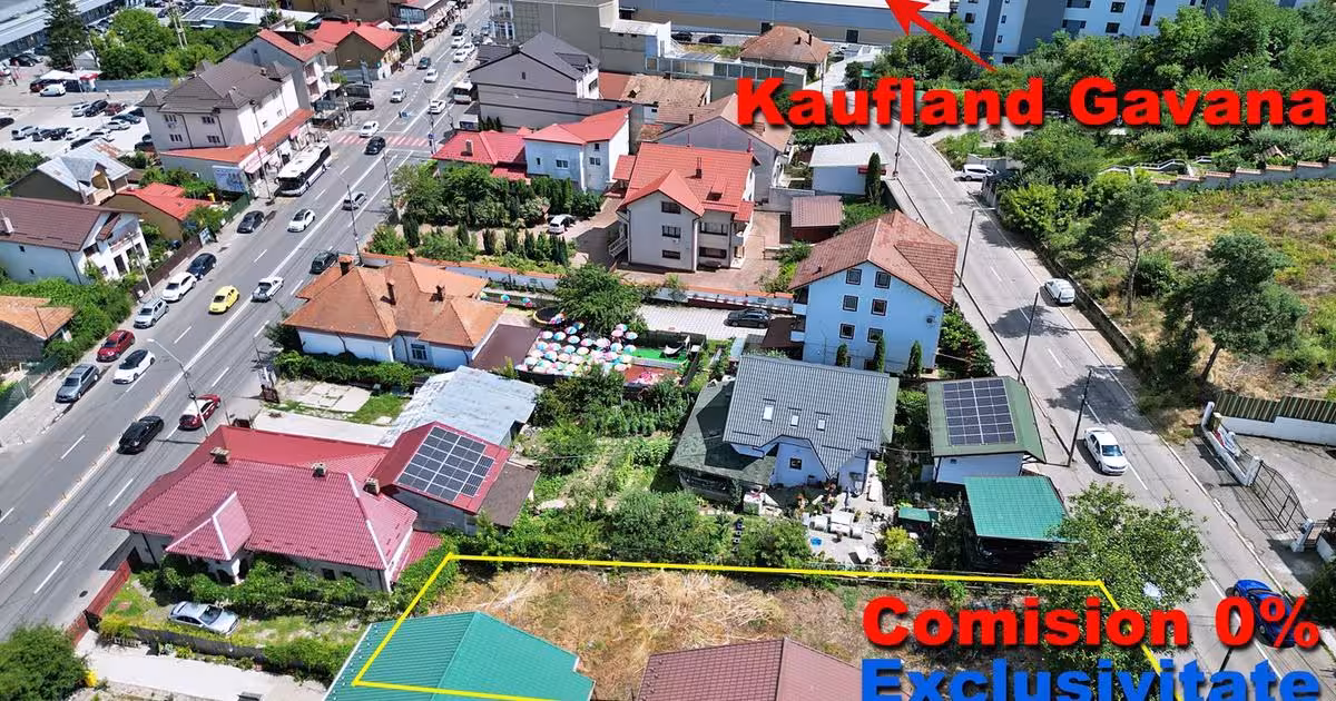 Teren Construcții intravilan de vânzare de 472 mp, în zona Găvana, Pitești