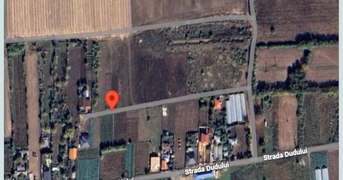 Teren Construcții extravilan de vânzare de 1000 mp, în Vânători