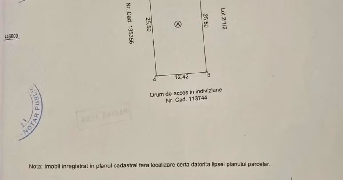Teren Construcții intravilan de vânzare de 350 mp, în zona Exterior Nord, Galați