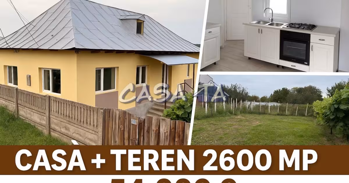 Casă individuală de vânzare cu 3 camere în Săulești