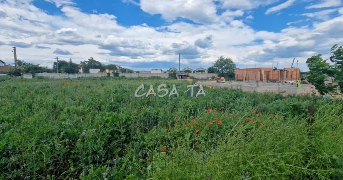 Teren Construcții intravilan de vânzare de 570 mp, în Bălești