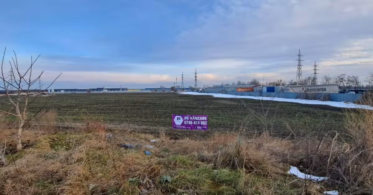 Teren Construcții intravilan de vânzare de 11900 mp, în zona Nord-Vest, Galați