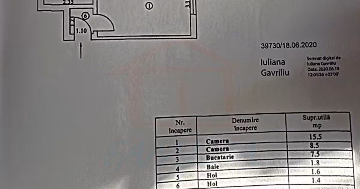 Apartament de vânzare cu 2 camere în zona Micro 40, Galați