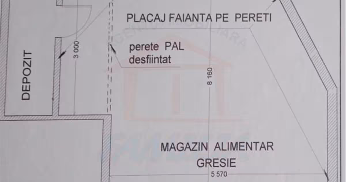 Spațiu comercial de vânzare de 53 mp, în zona Micro 21, Galați