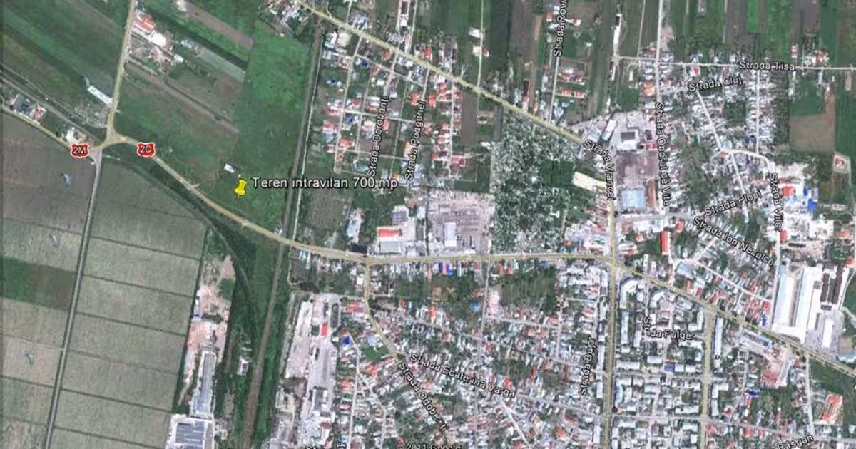 Teren Construcții intravilan de vânzare de 700 mp, în zona Nord-Vest, Focșani