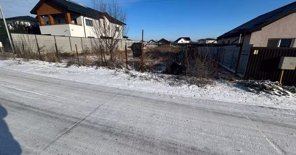 Teren Construcții intravilan de vânzare de 1078 mp, în zona Est, Botoșani