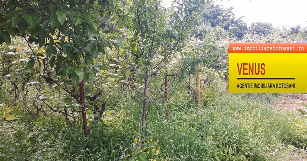 Teren Construcții intravilan de vânzare de 500 mp, în zona Central, Botoșani