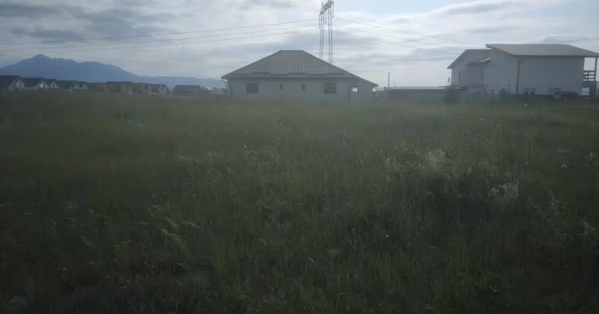 Teren agricol intravilan de vânzare de 500 mp, în Tărlungeni