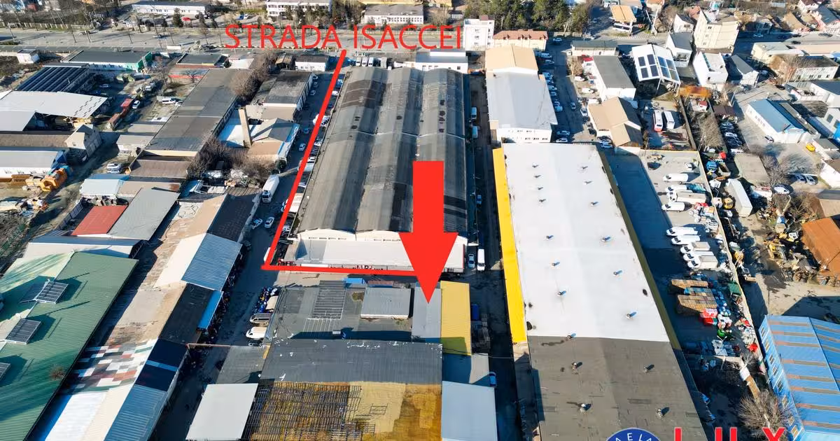 Spațiu industrial de vânzare 170.3 mp în zona Vest, Tulcea