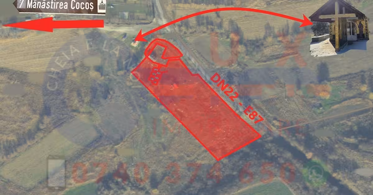 Teren agricol extravilan de vânzare de 11000 mp, în Niculițel