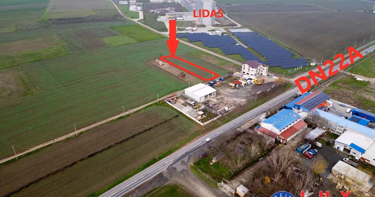 Teren Construcții intravilan de vânzare de 1500 mp, în Cataloi