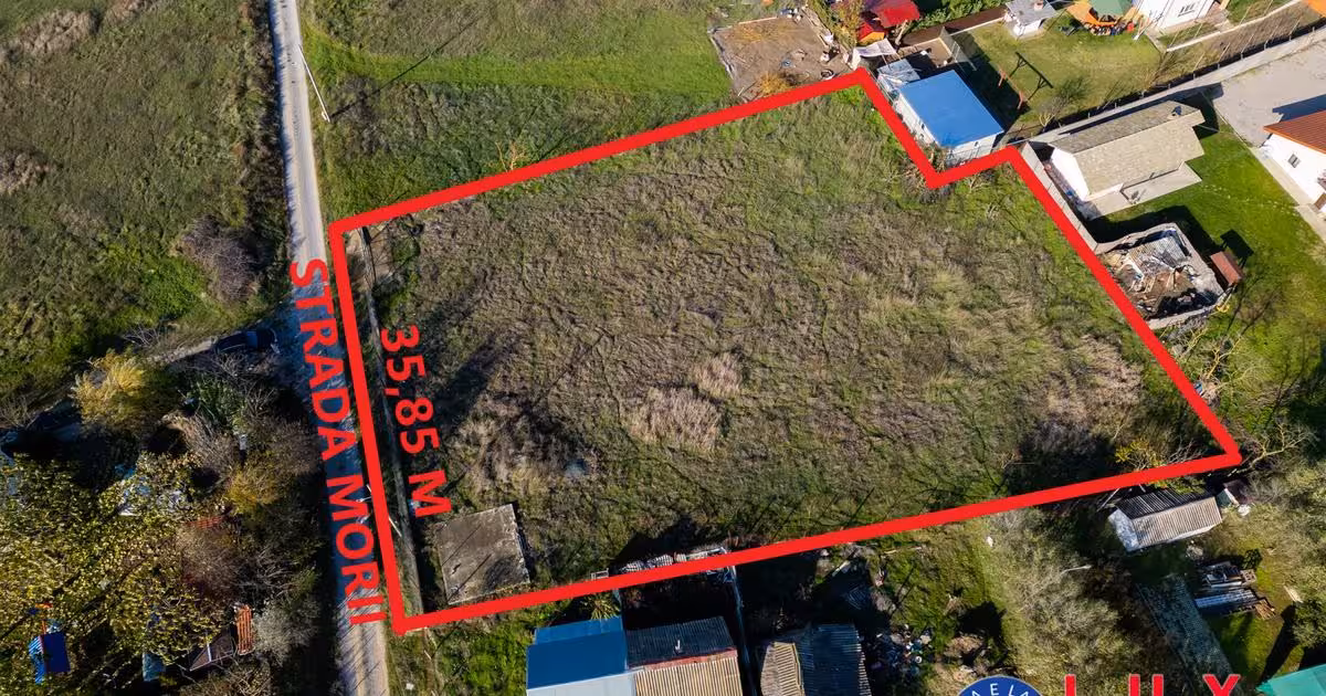 Teren Construcții intravilan de vânzare de 2274 mp, în Murighiol