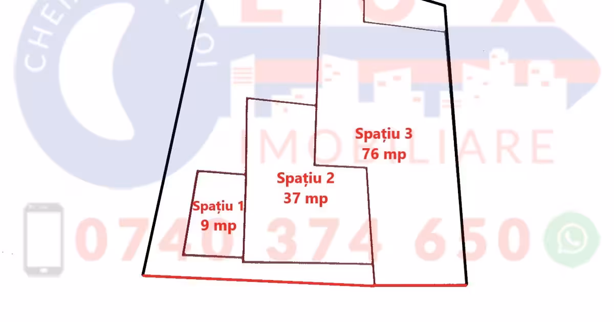 Spațiu comercial de vânzare 122 mp în zona Central, Tulcea