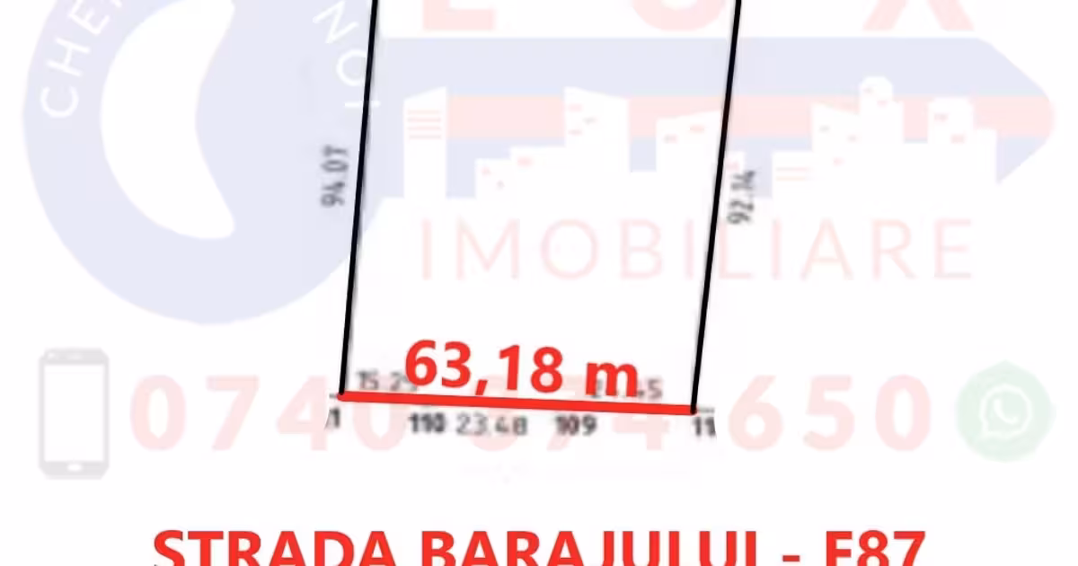 Teren Construcții intravilan de vânzare de 6000 mp, în zona E3, Tulcea