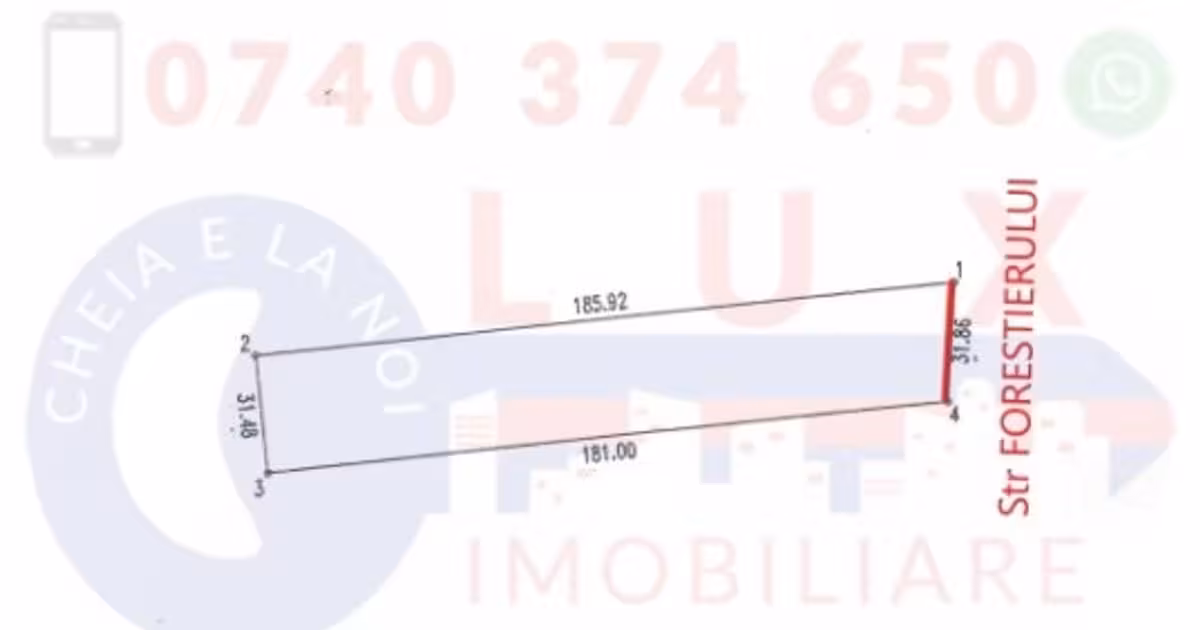 Teren Construcții intravilan de vânzare de 5776 mp, în zona Zona Industrială, Tulcea