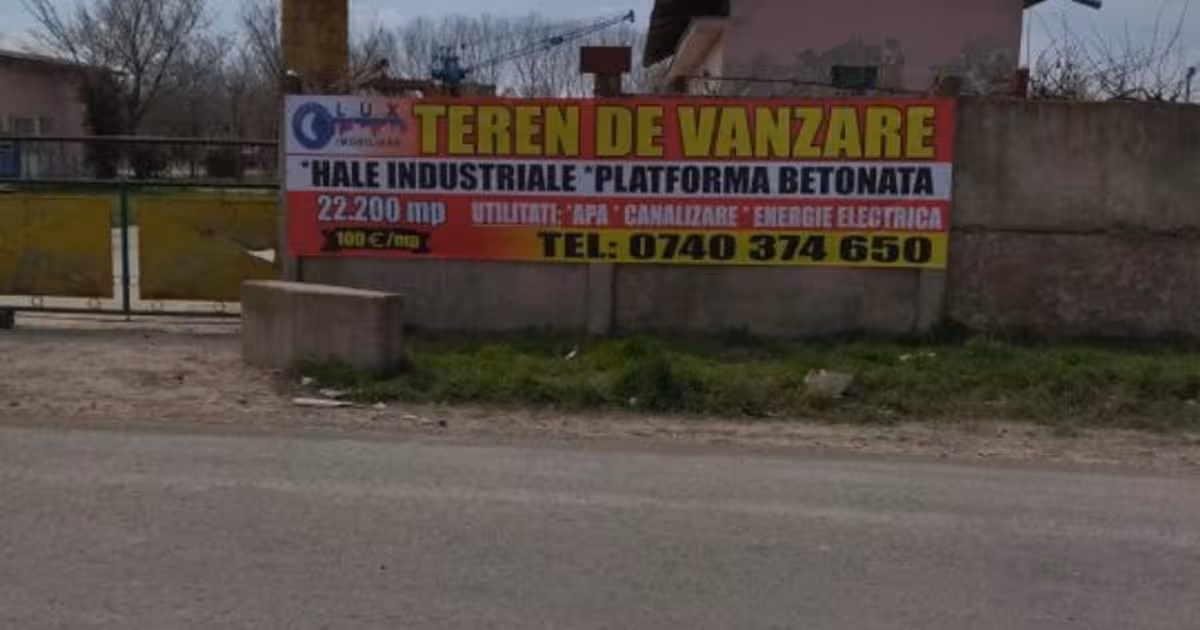 Spațiu industrial de vânzare 4232 mp în zona Monumentului, Tulcea