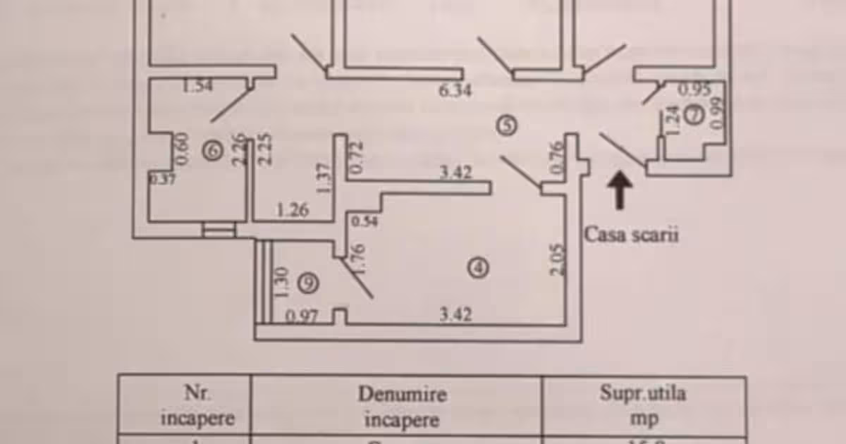 Apartament de vânzare cu 3 camere în zona Micro 39, Galați