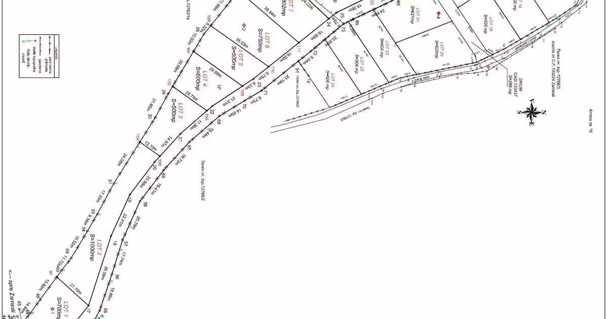 Teren Construcții intravilan de vânzare de 500 mp, în Moieciu