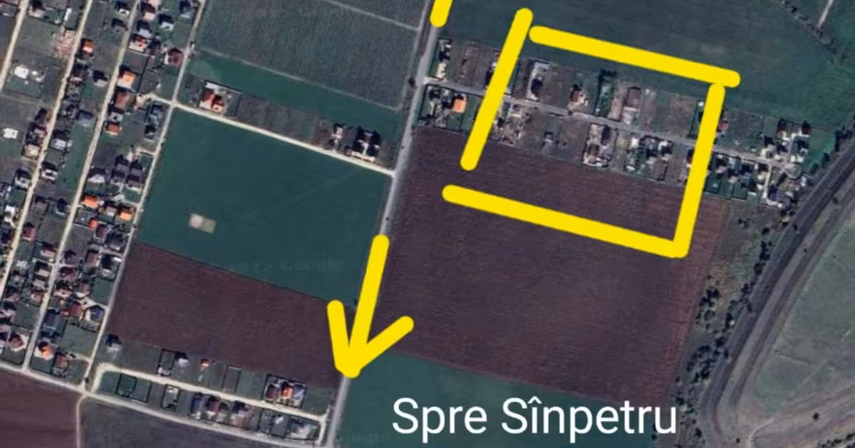 Teren Construcții intravilan de vânzare de 800 mp, în Bod