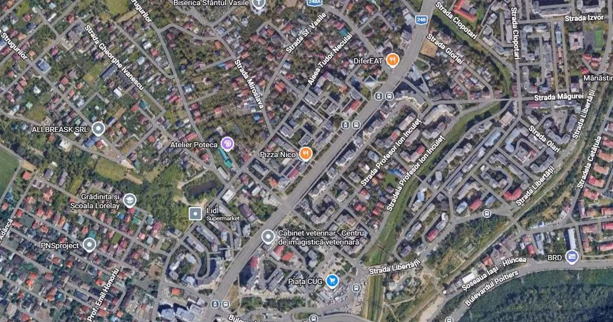 Teren Construcții intravilan de vânzare de 4415 mp, în zona Nicolina, Iași