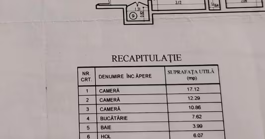 Apartament Liviu Rebreanu