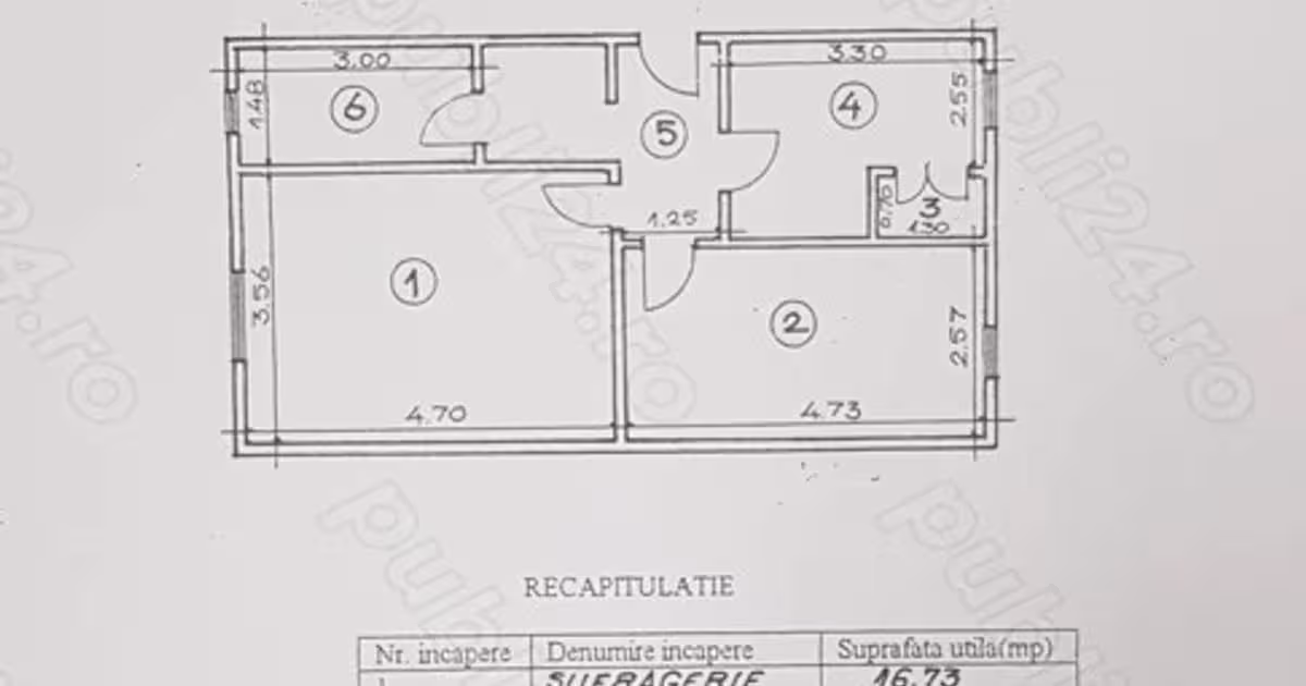 Apartament de vânzare cu 2 camere în zona Central, Tulcea