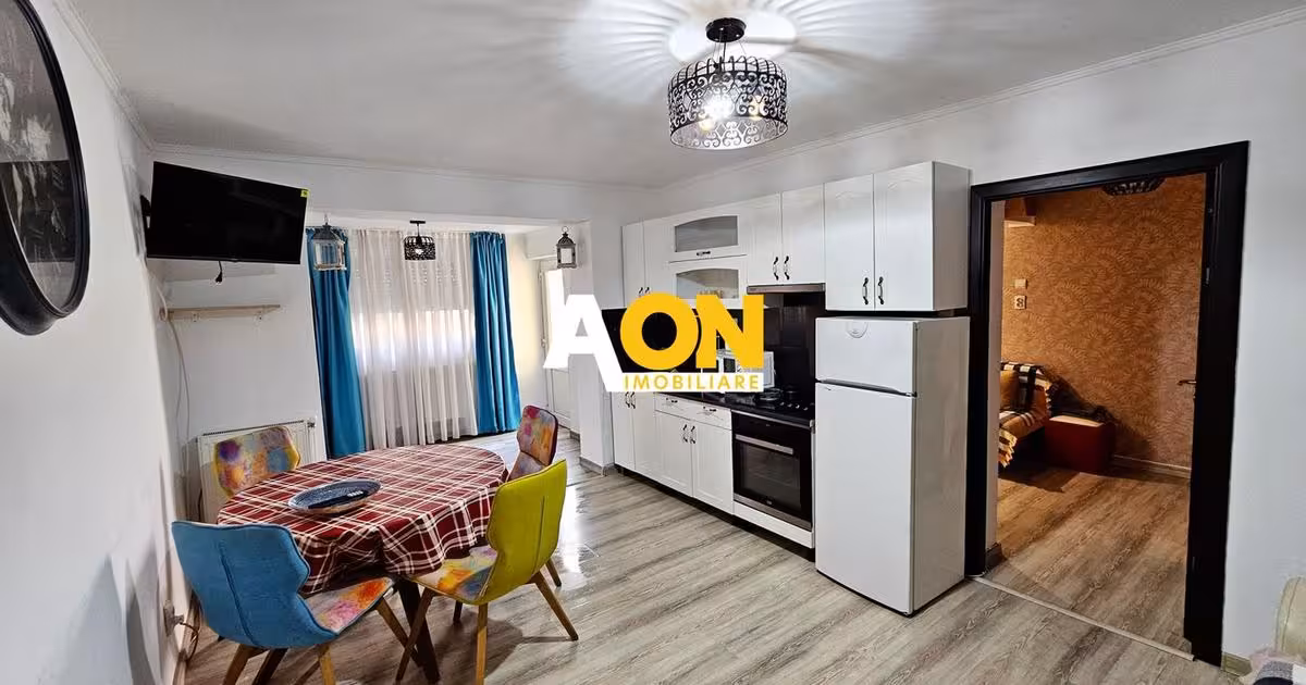 Apartament de vânzare cu 3 camere, mobilat în zona Cetate, Alba Iulia