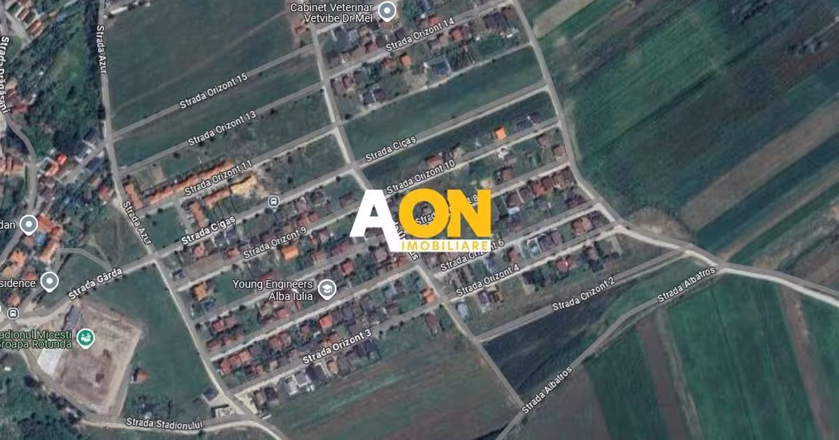 Teren Construcții intravilan de vânzare de 500 mp, în zona Micești, Alba Iulia
